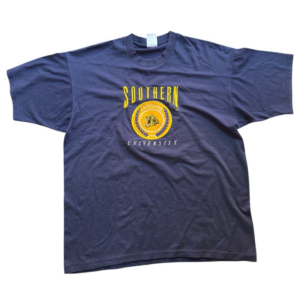 Vintage Southern University Jaguars T-Shirt College Graphic Tee 90s